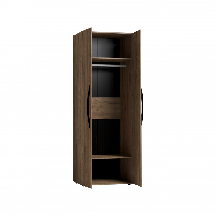 Шкаф 54 фасад зеркало+стандарт Nature