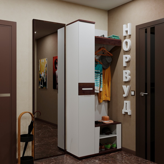 Шкаф для обуви 73 Норвуд 