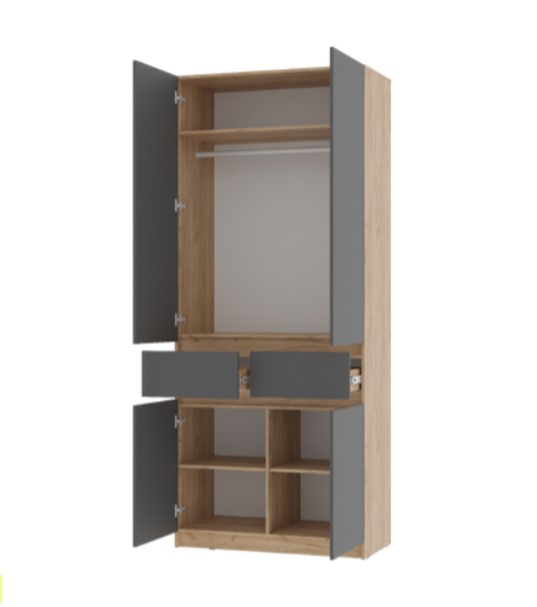 Шкаф 2-х створчатый Багира ШК-03