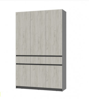 Шкаф 3-х створчатый Багира ШК-08