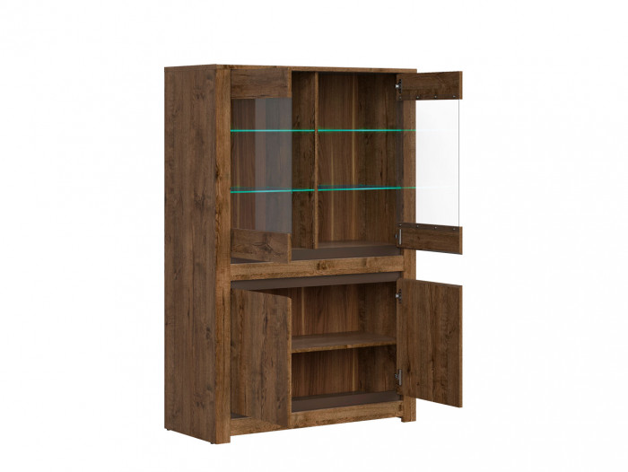 Шкаф S404-REG2W2D с подсветкой Kada