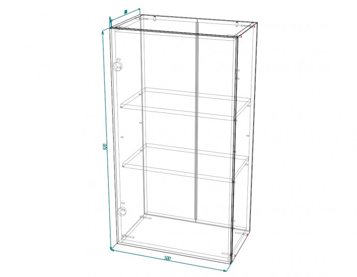 Шкаф верхний ШВ 500/920 Норд Line