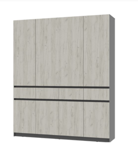 Шкаф 4-х створчатый "Багира" ШК-13