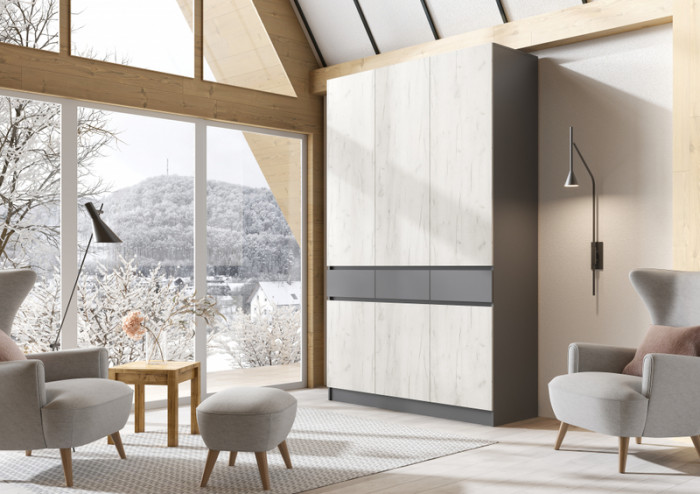 Шкаф 3-х створчатый Роджина