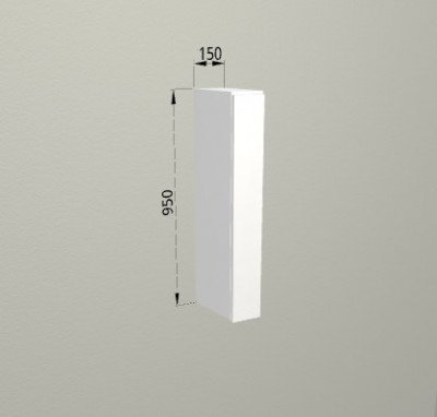 Шкаф навесной 150/950 Санвут МДФ