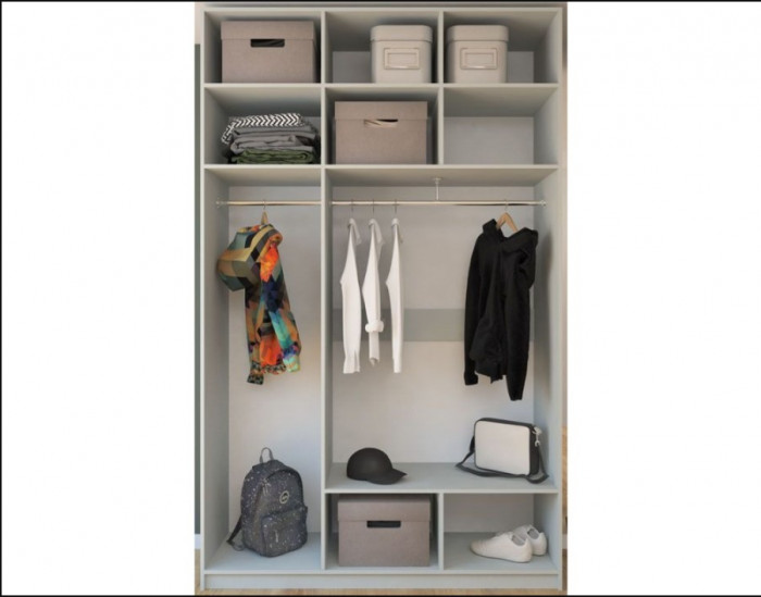 Шкаф М6-3.1 П+П 150 с антресолью