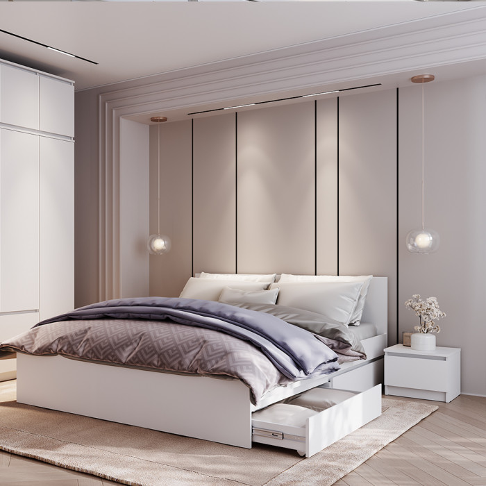 Кровать КР-12 1400 Симпл