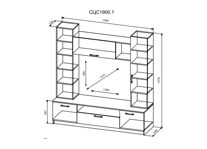 Гостиная №4 Софи ДСВ