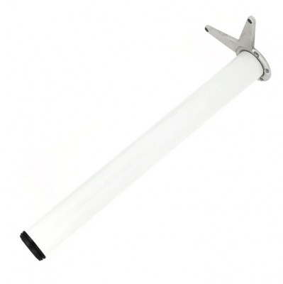 Опора барная белая D=60\710 (Боковое крепление)