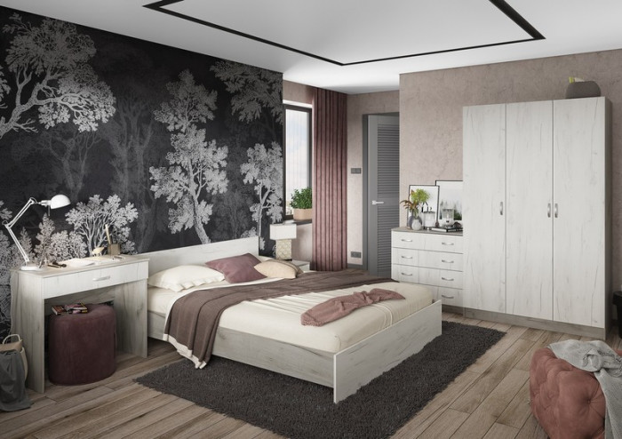 Кровать 1600 Басса Стендмебель