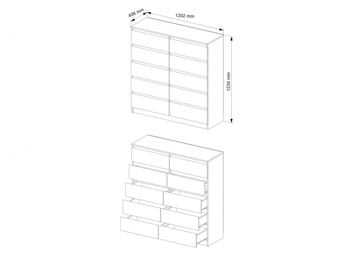 Комод 1200.10 Мори