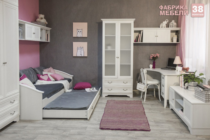 Кровать нижняя с дополнительным спальным местом Классика