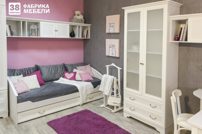 Кровать нижняя с дополнительным спальным местом Классика