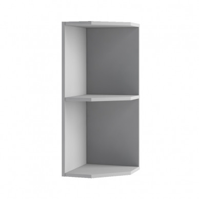 Шкаф верхний 300 полка угловая высокий Гарда