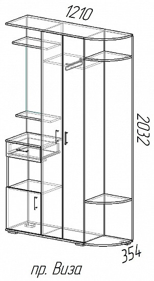 Прихожая Виза Эра