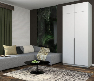 Шкаф М6-2.3 Б+П 100 с антресолью