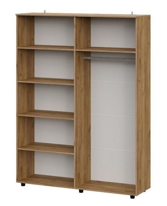 Шкаф четырехстворчатый Байкал Графит NN-Мебель