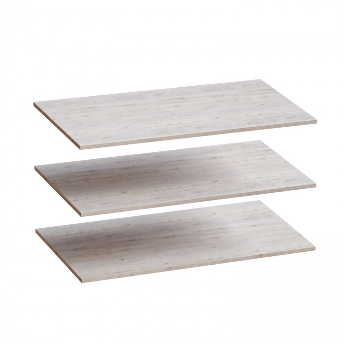 Комплект полок (3 шт) для шкафа 2 дв Соренто