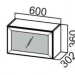 Шкаф навесной 600/360 рамочный фасад Шпион РАЛ