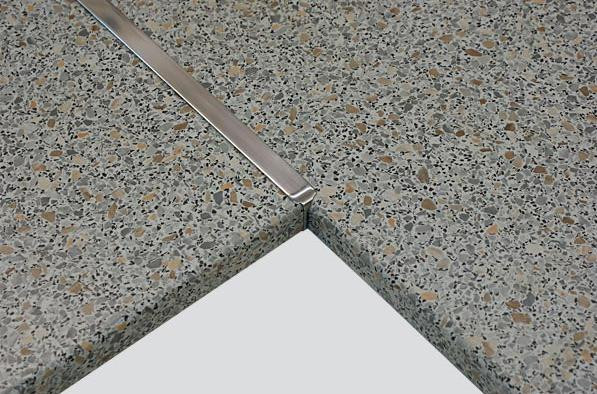 Планка угловая (угол стыка 90 градусов) для столешницы 26 мм