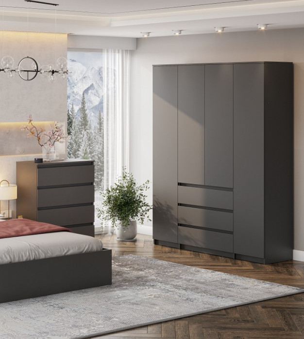 Шкаф 4-х створчатый Денвер