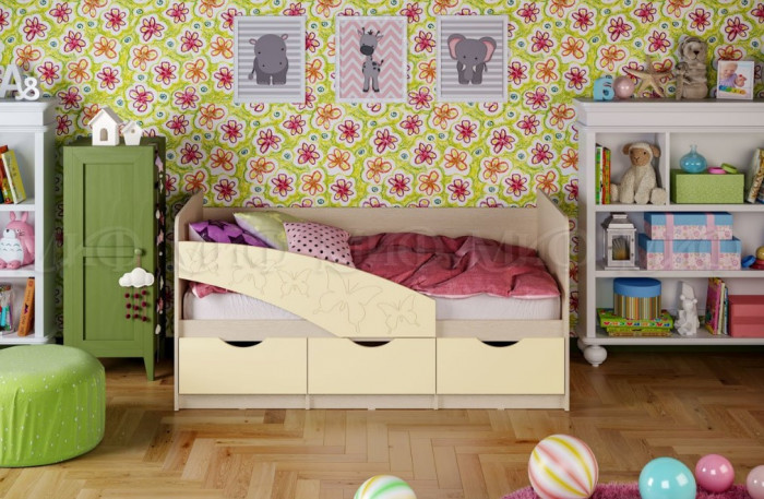 Кровать Бабочки Миф 800х1800