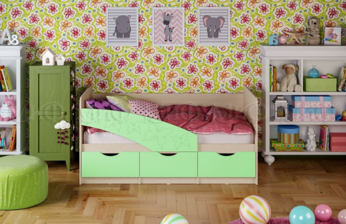 Кровать Бабочки Миф 800х1800