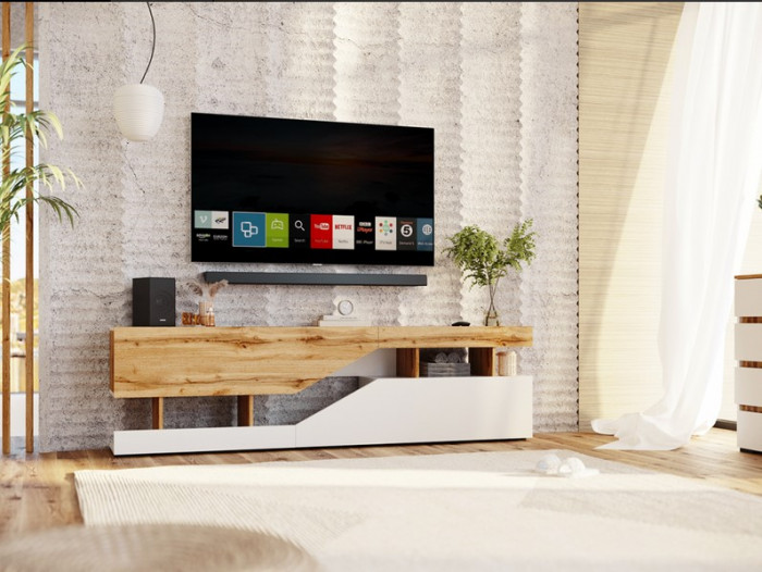 Тумба под телевизор НКМ Дубай секция №4