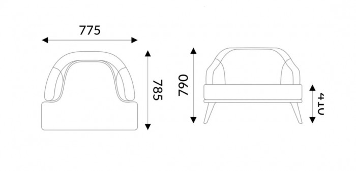 Кресло Ариэль