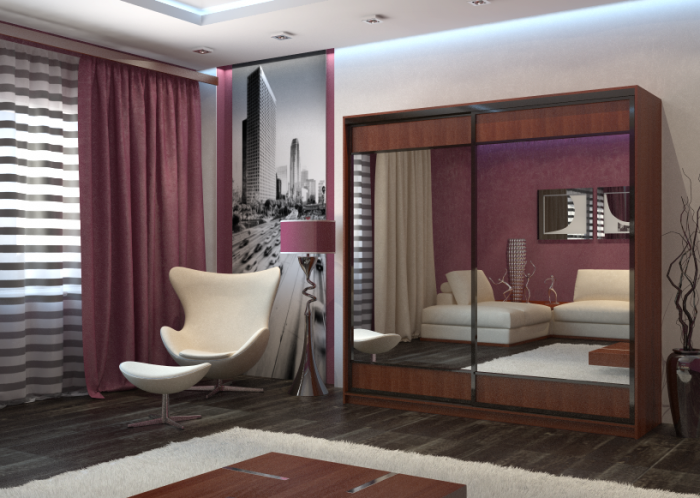 Шкаф купе Юлия 2000