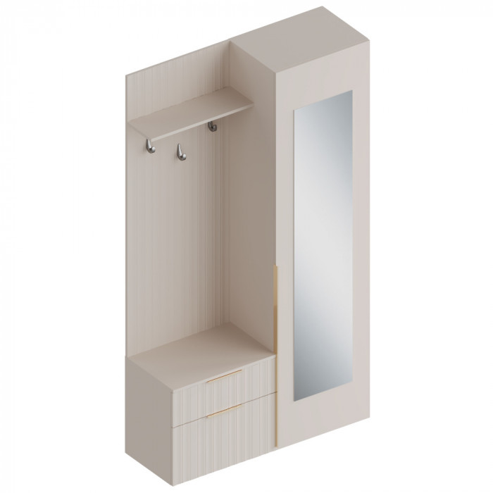 Прихожая с пеналом (правое исполнение) Тефия 