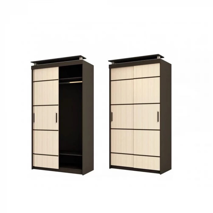 Шкаф купе 2-х створчатый без зеркала Фудзи