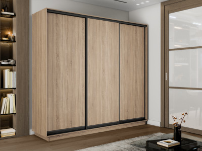 Шкаф купе 3-х дв. ДСП 2100/2400/450 Экспресс 2
