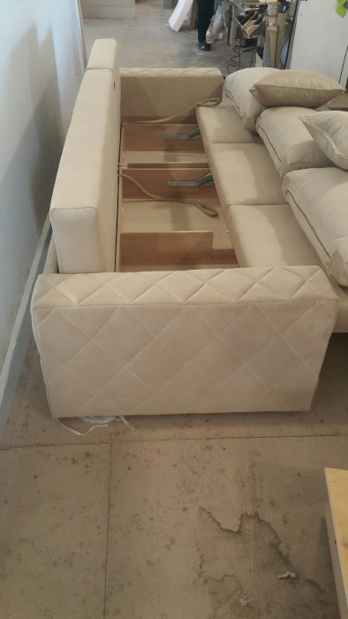 Диван Мартин-2 с выдвижной оттоманкой