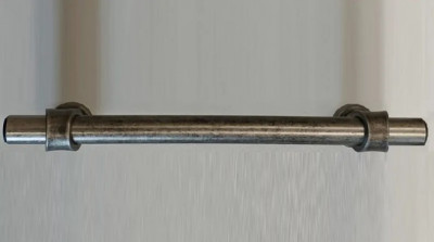 Ручка-скоба 128мм (античное серебро Прованс) СВ