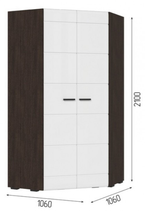Шкаф угловой 1060 ШК 06 Либерти