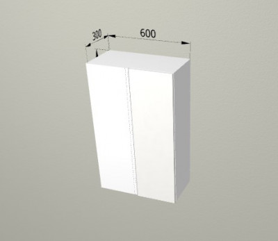 Шкаф навесной 600/950 угловой Санвут МДФ