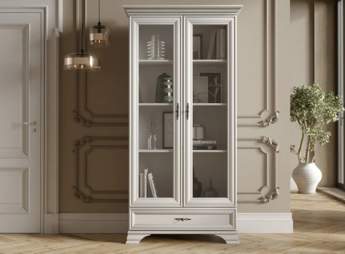 Шкаф-витрина KENTAKI S320-REG2W1S