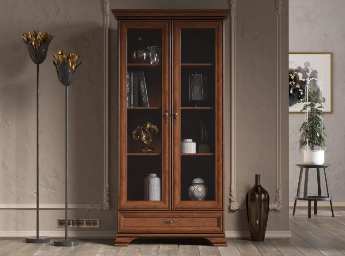Шкаф-витрина KENTAKI S320-REG2W1S