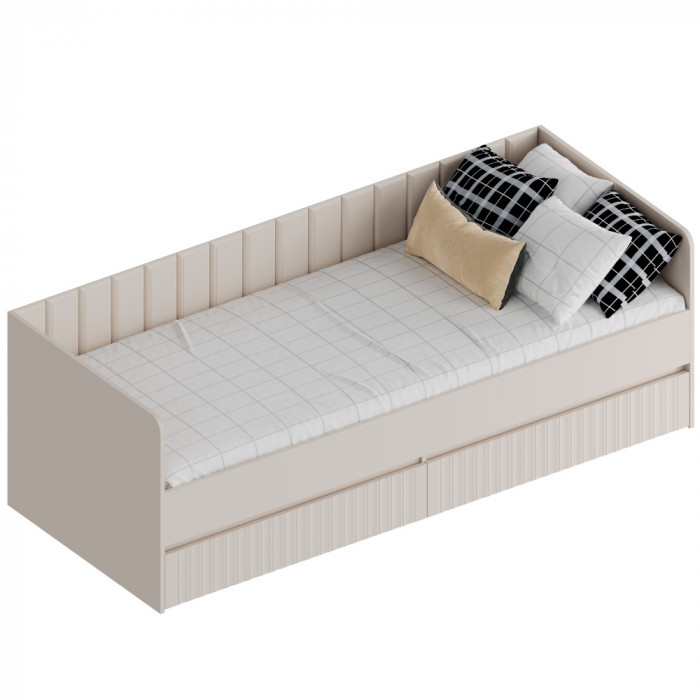 Кровать с 2 ящиками Тефия