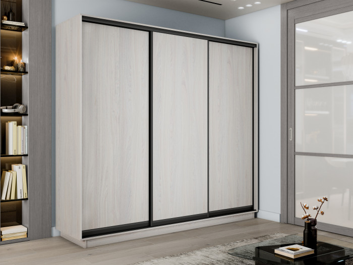 Шкаф купе 3-х дв. ДСП 2400/2200/450 Экспресс 2