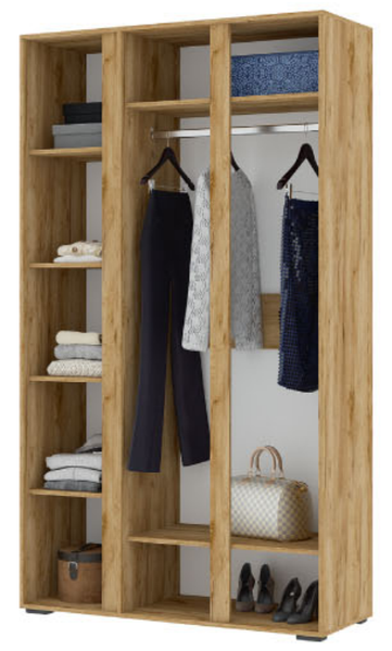 Шкаф 3х створчатый с зеркалом ШК-02 Хелен