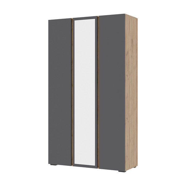 Шкаф 3х створчатый с зеркалом ШК-02 Хелен