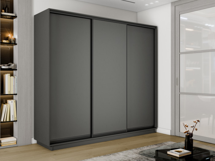 Шкаф купе 3-х дв. ДСП 2400/2200/600 Экспресс 2