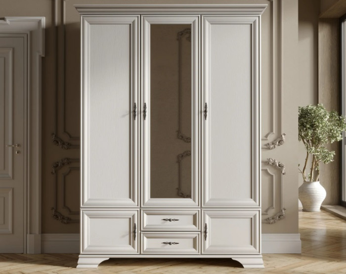 Шкаф платяной с зеркалом KENTAKI  S320-SZF5D2S