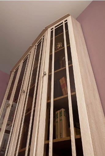 Шкаф для книг 311 левый Sherlock