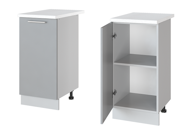 Шкаф нижний 450 увеличенный Монс