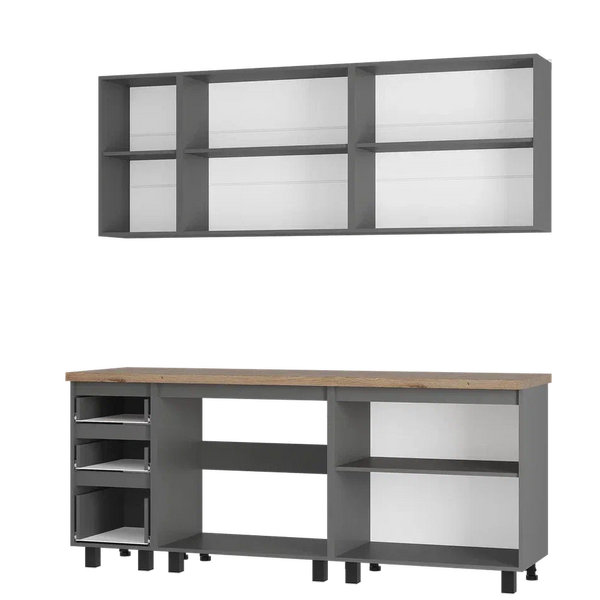 Кухня 2,0 м Честер с цельной столешницей 38 мм