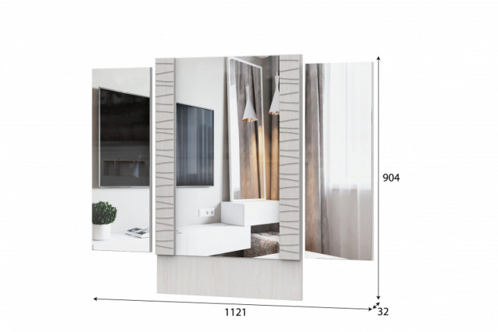 Зеркало для туалетного столика Гамма-20