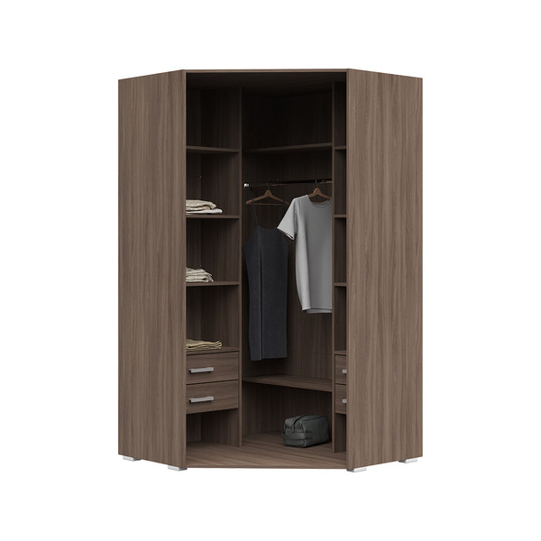 Шкаф угловой двухстворчатый Симба